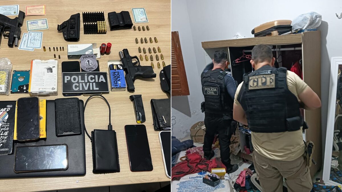 Policial Militar é preso em operação sobre desvio de armas de fogo no MA