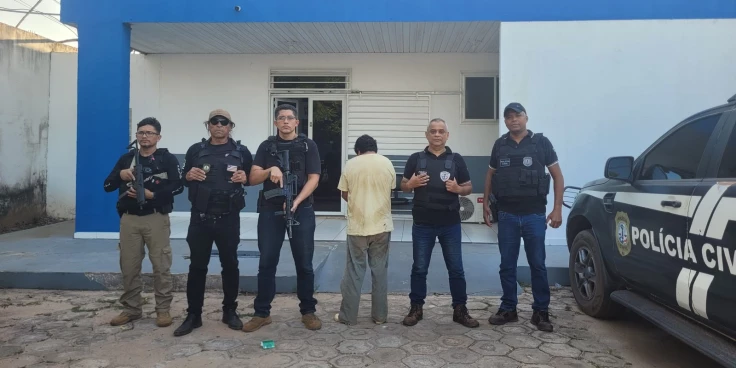 Homem é preso suspeito de estupro contra as três filhas da companheira em Zé Doca